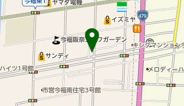 美容室アトリエLienの地図画像