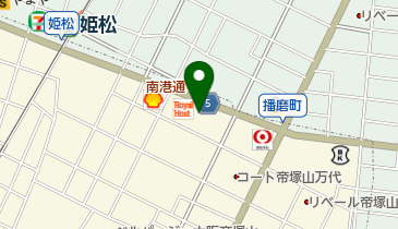 ハートケアデイサービス帝塚山の地図画像