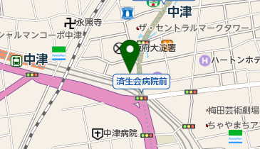 ベリーダンスハビビエジプト(HABIBIEGYPT)の地図画像