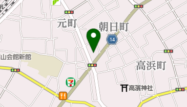 ヒカリ美容室の地図画像