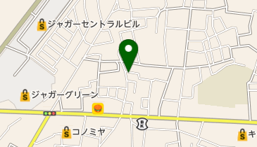 金田珠算教場の地図画像