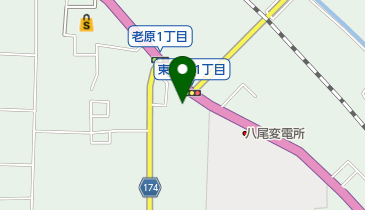 関西オート八尾営業所の地図画像