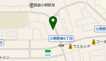 よつば薬局の地図画像