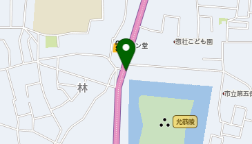 寛CHAN館の地図画像