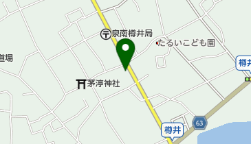 大原はり灸整骨院の地図画像