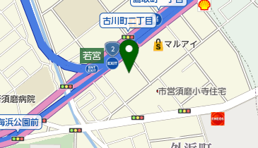 ハーレーダビッドソン須磨の地図画像