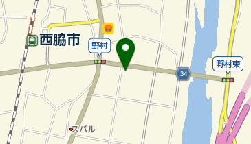 杉山自動車の地図画像