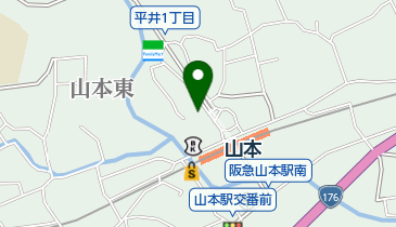 ブライトン山本薬局の地図画像