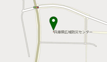 兵庫県広域防災センターの地図画像