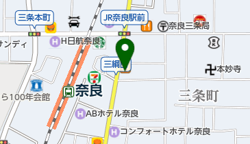 エステティックサロンLily奈良店の地図画像
