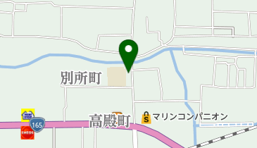 ほたやサイクルの地図画像