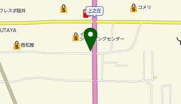 クリーニング・ルビージャスコ桜井店の地図画像
