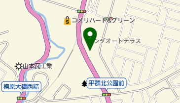 マミー&フランス屋プライスカット生駒東山店の地図画像