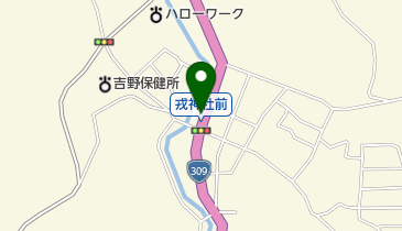 やま十柿の葉すし店の地図画像