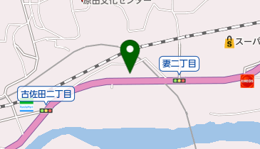 いなばや呉服店の地図画像