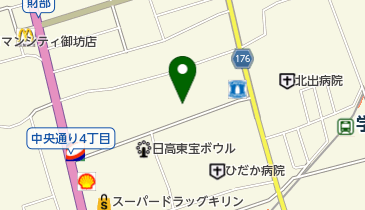 Ayaヘアールームの地図画像