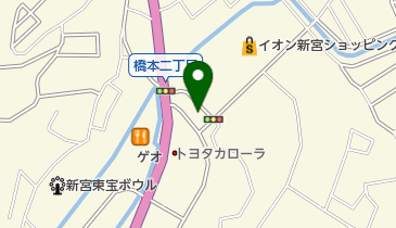 バーンサイドの地図画像