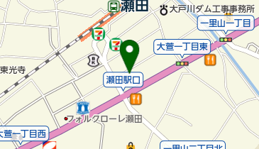 串串ダイニング串まるの地図画像