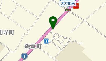 竹内商店彦根店の地図画像