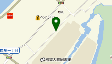 滋賀大学 経済学部 運動場の地図画像