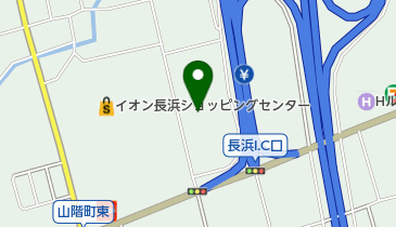 中島商事株式会社長浜出張所の地図画像