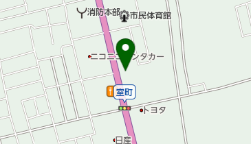 奥山防災株式会社長浜営業所の地図画像