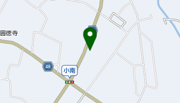 野洲市小南自治会館の地図画像