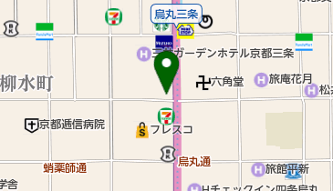 洛中庵の地図画像