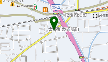 グラマラスの地図画像