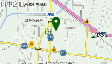 山川建設株式会社の地図画像