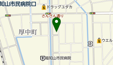 ウッディ 本部の地図画像
