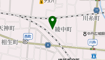 オルフェ美容室の地図画像