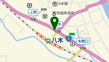 中沢理髪店の地図画像
