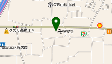 佐山公会堂の地図画像