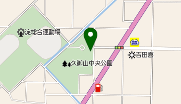 久御山町老人福祉センター荒見苑の地図画像