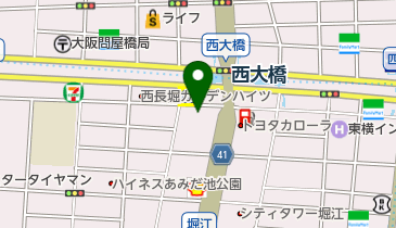 株式会社久我の地図画像