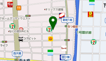 ISEDA串かつの地図画像