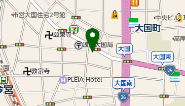 SoftBridge株式会社の地図画像