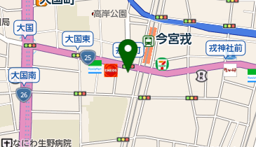 オーパスワンパーティプロデュースの地図画像