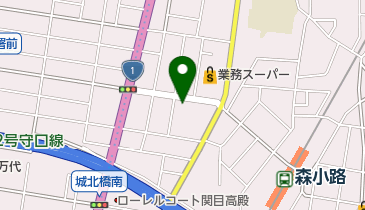 さんぱつやの地図画像