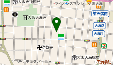 藤田商事株式会社大阪支店の地図画像