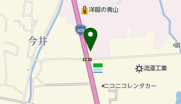 タイヤキングスの地図画像