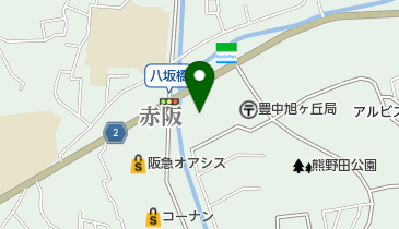 チャームケアプランセンター豊中旭ヶ丘の地図画像