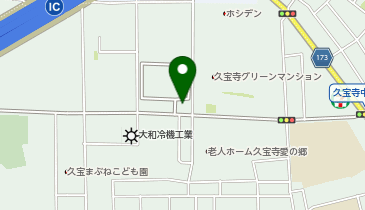 八尾市立 久宝寺コミュニティセンターの地図画像