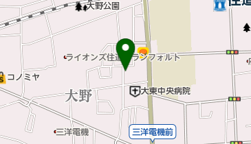 虎林の地図画像