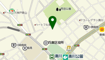 ユースステーション兵庫の地図画像