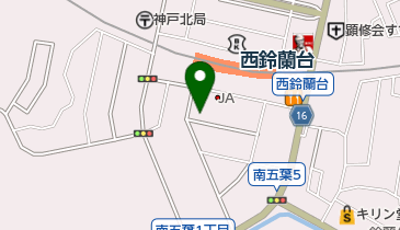 てるてるぼうずの地図画像