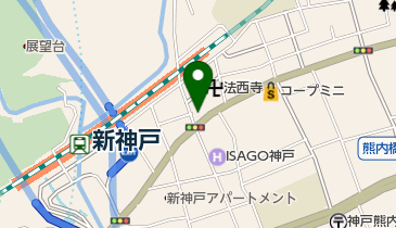 梁鍼灸治療院の地図画像