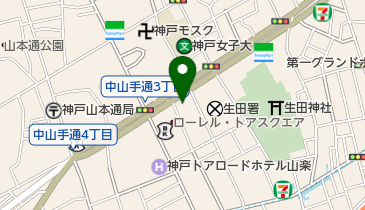 阪神企画有限会社の地図画像
