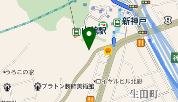 タージマハルの地図画像